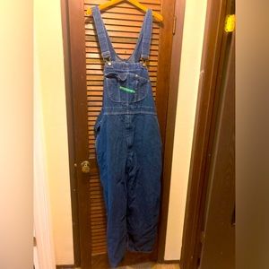 Key Bib Overalls - Waist 46, Length 30, Dark Wash